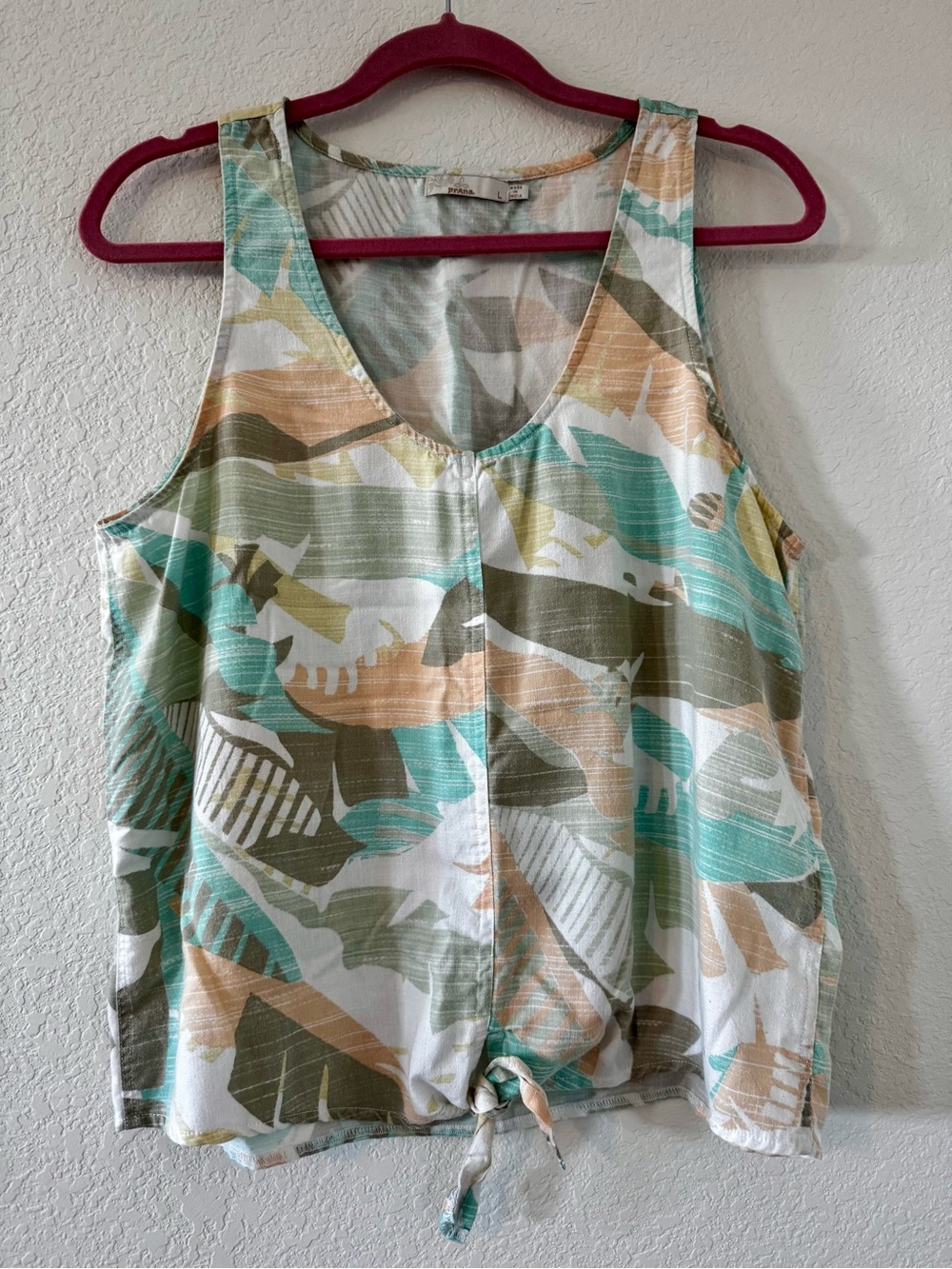 Prana McKenzie Tank Pastel Spring Paloma